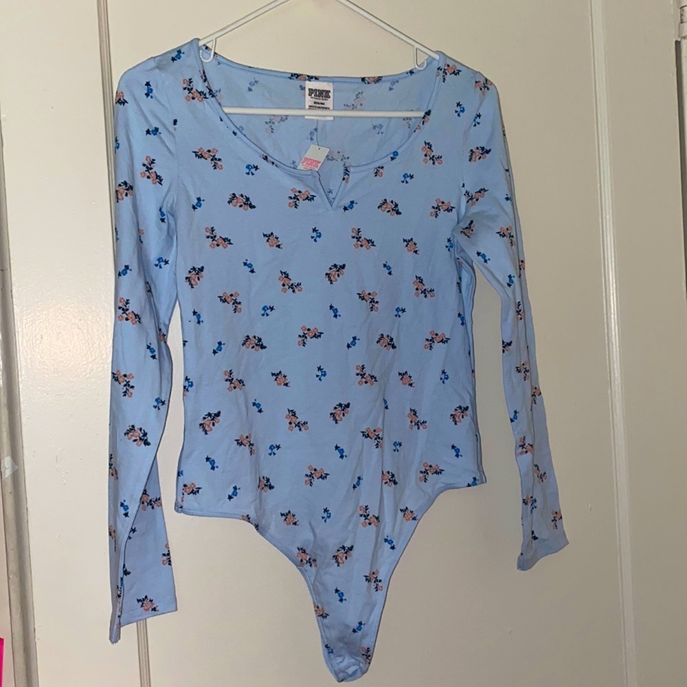 NWT pink Victoria’s Secret bodysuit size: M